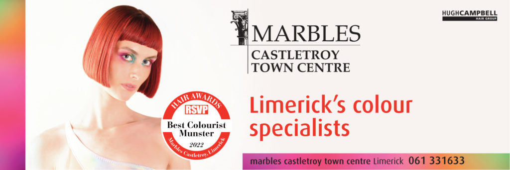 RSVP Hair Awards 2022 Best Colourist Salon Munster Marbles Castletroy