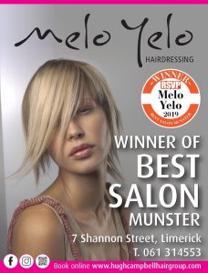 Melo Yelo Win Best Salon in Munster Award