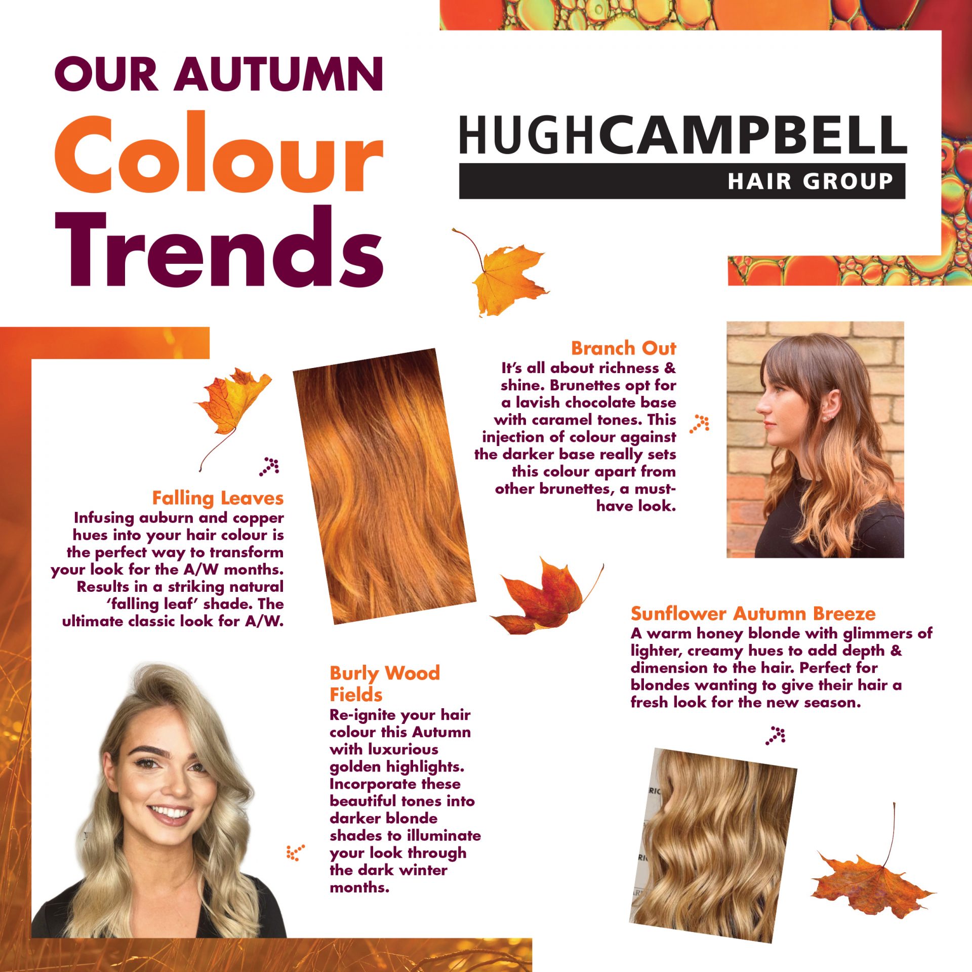 Our Autumn Hair Colour Trends 2019 - Hugh Campbell