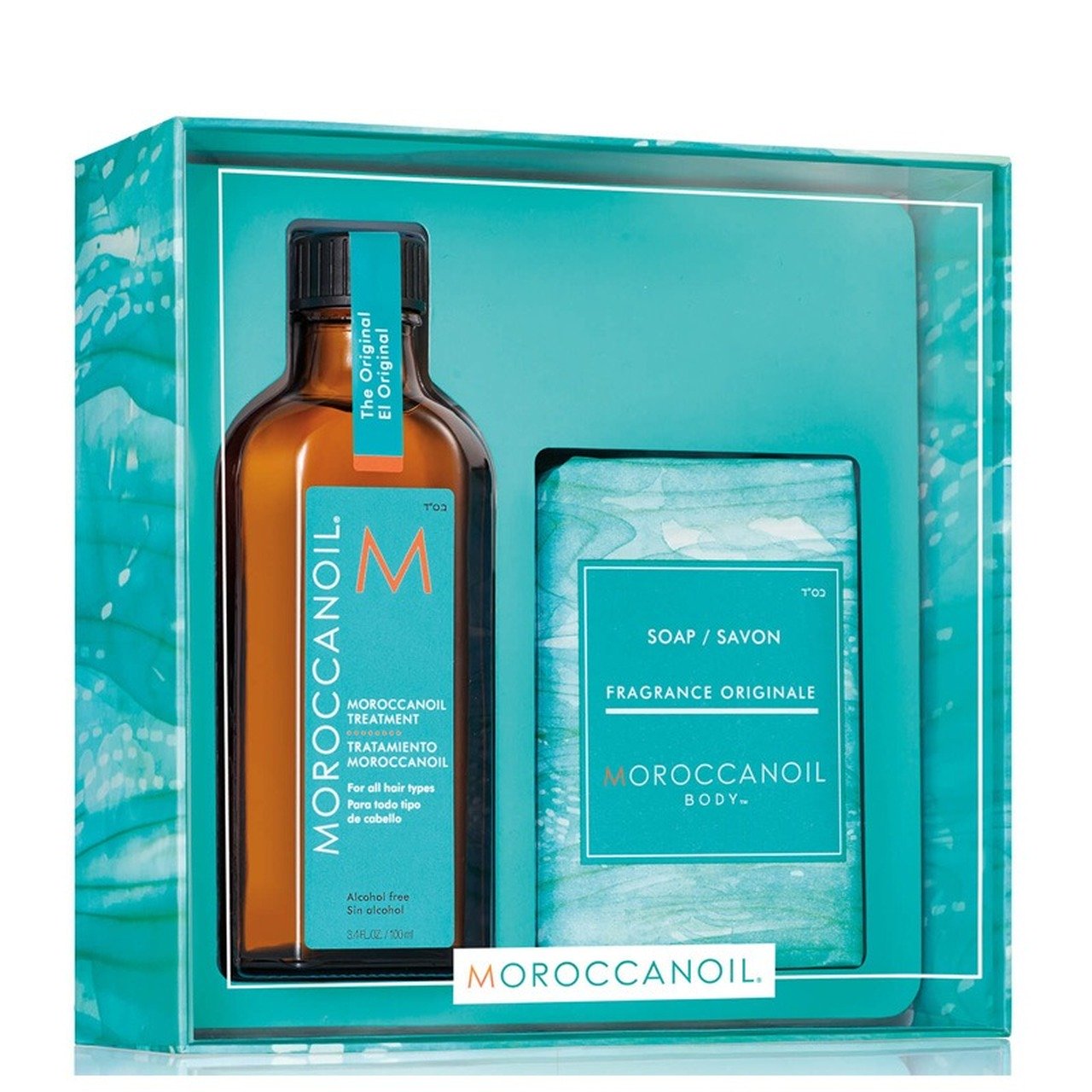 Moroccanoil Treatment Oil 100ml with FREE Soap Christmas Gifts at Hugh Campbell Limerick Hair Salons