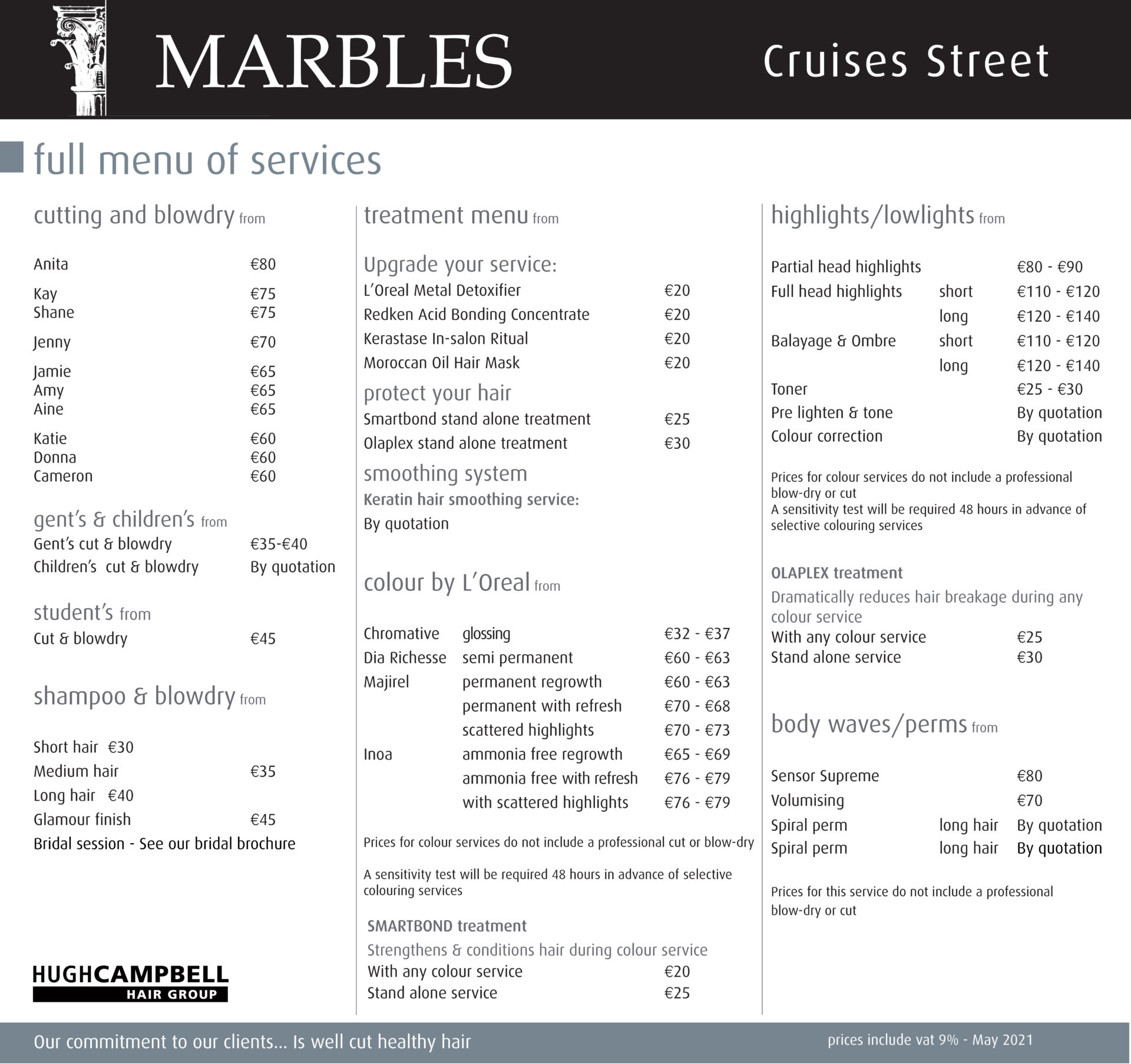Prices