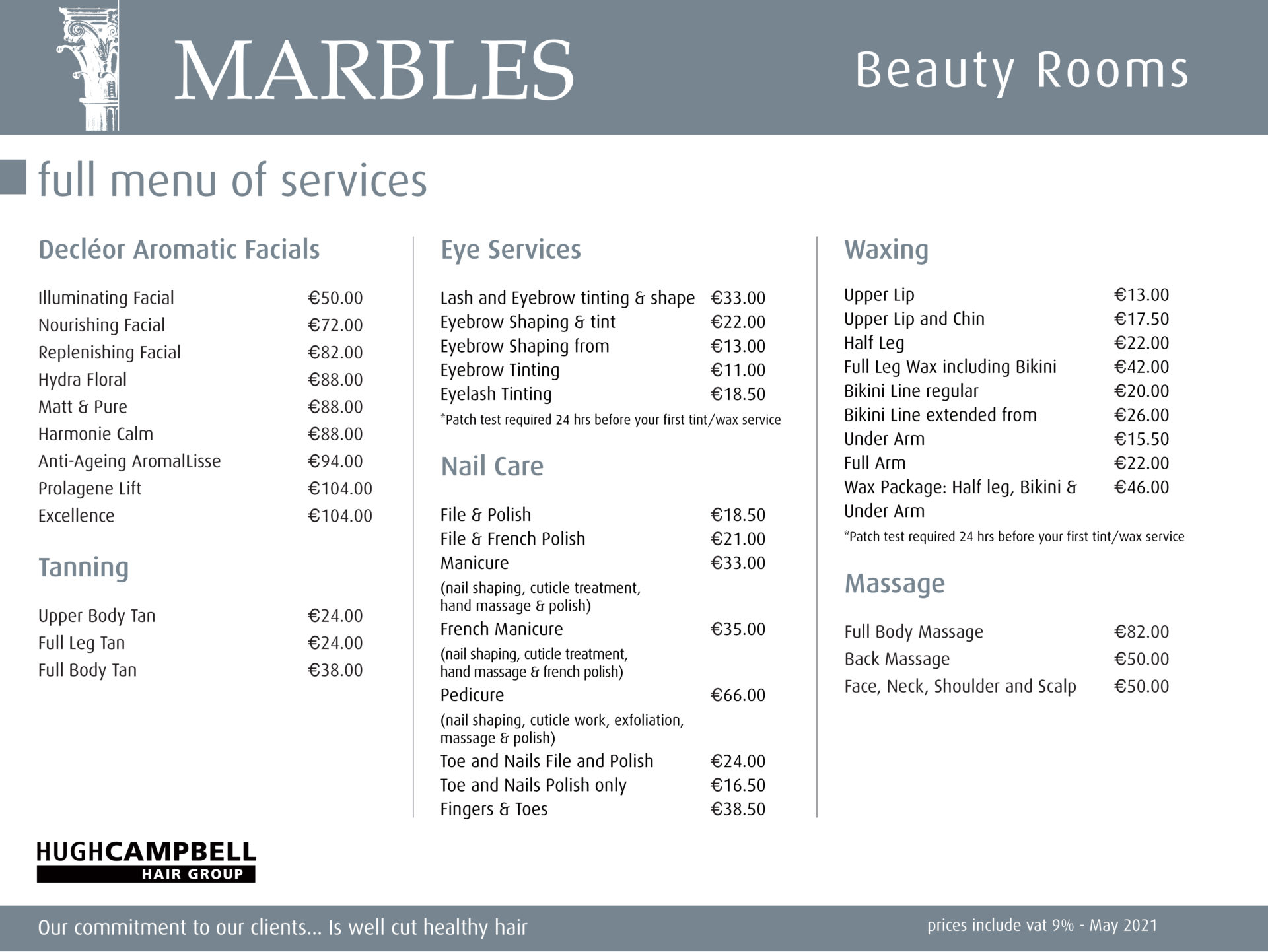 Prices