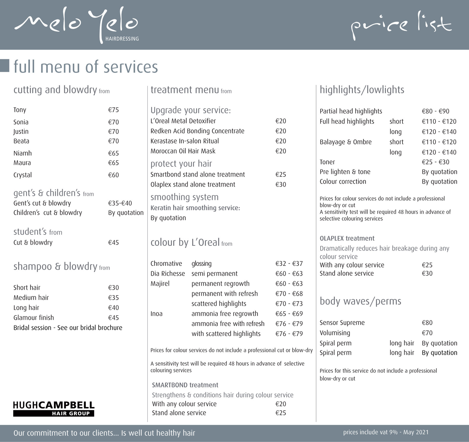 Prices
