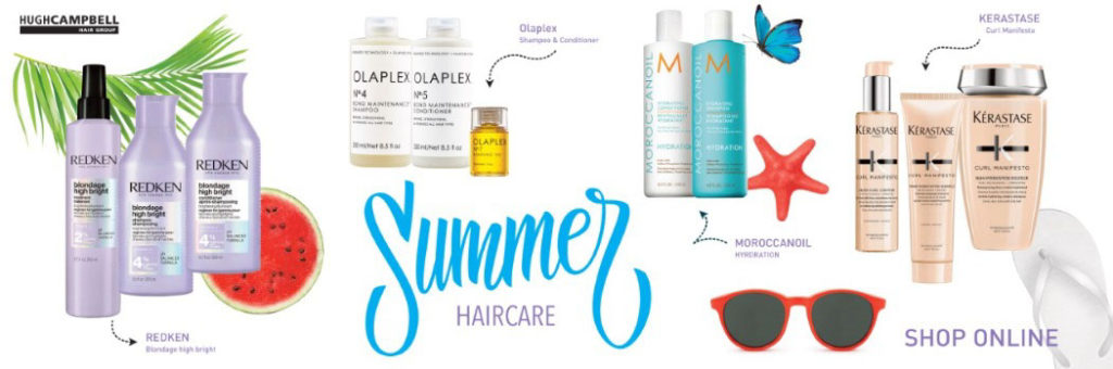 Summer Haircare Products at Hugh Campbell Hair Group