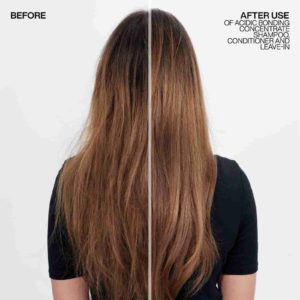 Redken Acidic Bonding Before and After at Hugh Campbell Hair Group
