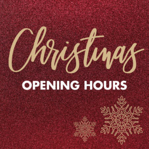 Christmas Opening Hours at Hugh Campbell Hair Group Limerick