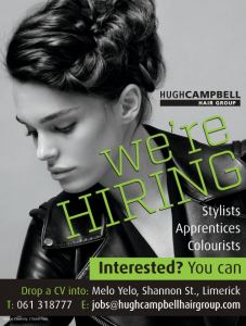 Hairdresser job vacancies Limerick Hair Salons 