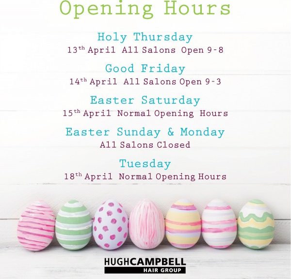 HCHG Easter Opening Hours