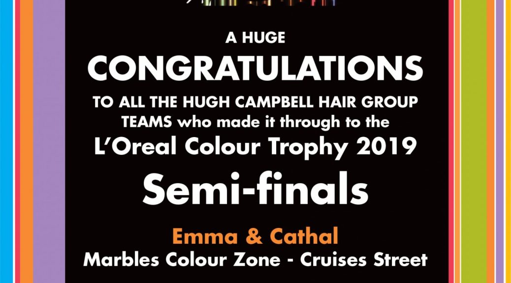 L’Oreal Colour Trophy 2019 Semi-finalists announced!