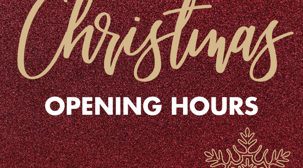 Christmas Opening Hours at Hugh Campbell Hair Group Limerick