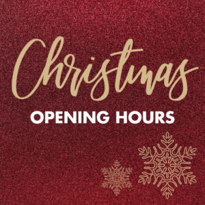Christmas Opening Hours Christmas Opening Hours at Hugh Campbell Hair Group Limerick