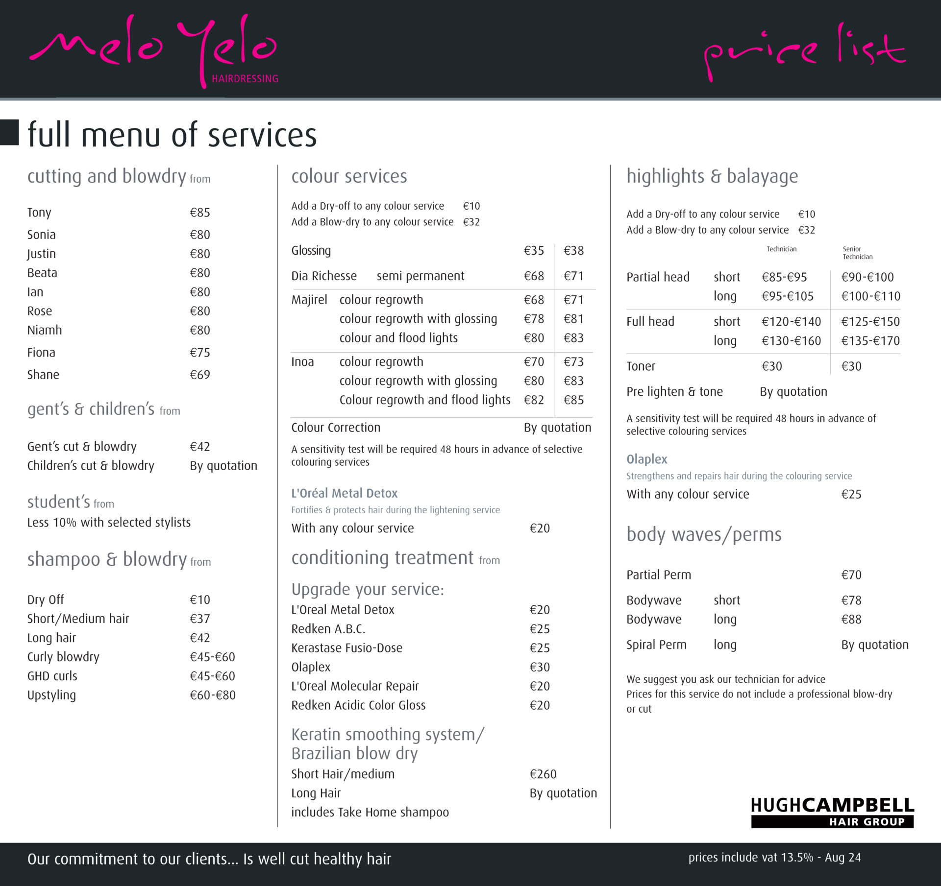 Prices